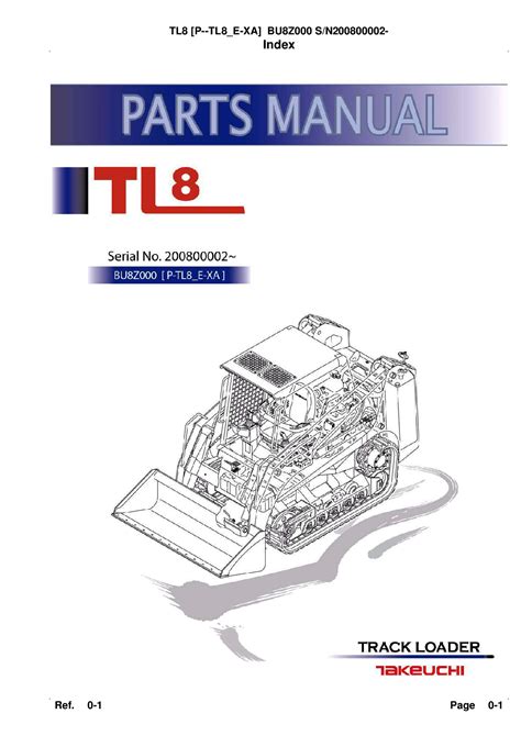 takeuchi tl8 online parts catalog